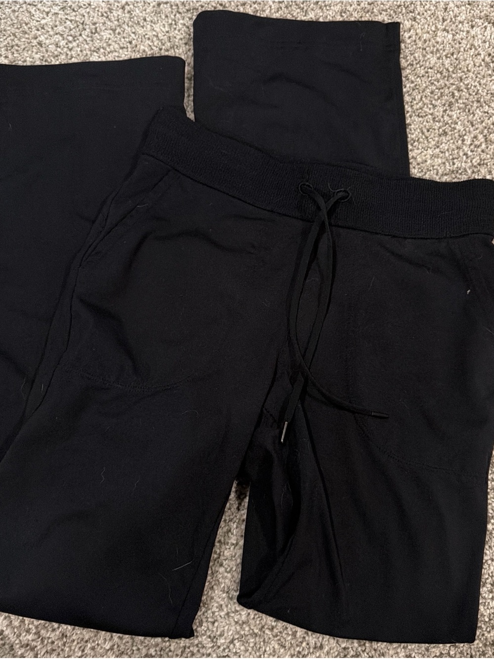 Athleta Black Elastic Waist Lounge Pants